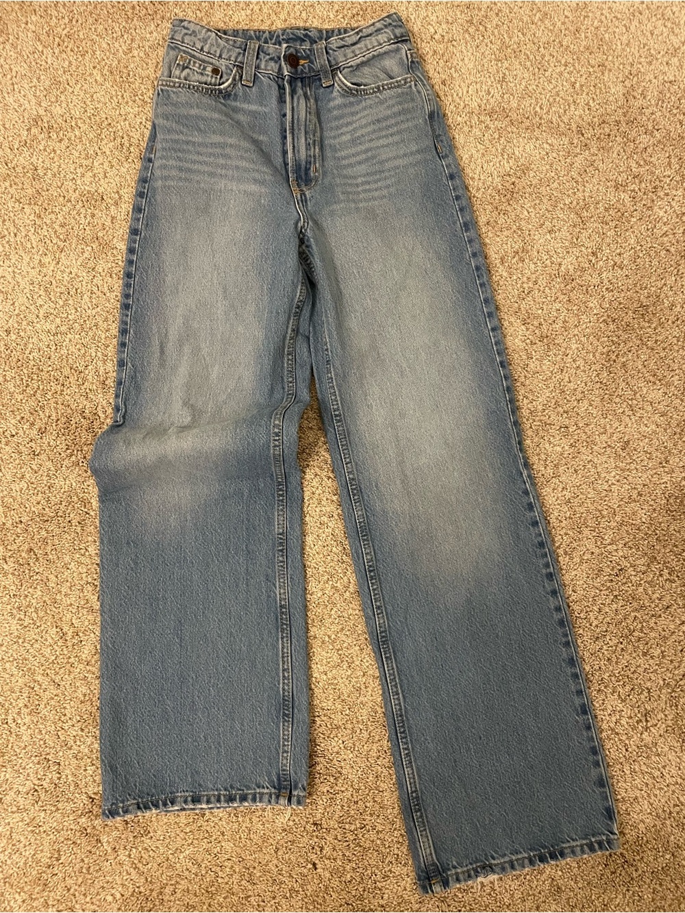 H&M Light Blue Women's Straight Jeans